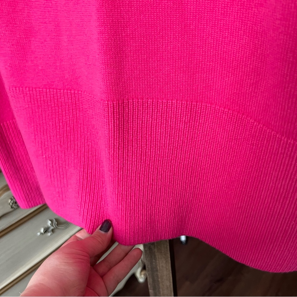 Athleta Wool Cashmere Aspen Turtleneck Sweater Pink XS - Picture 6 of 9